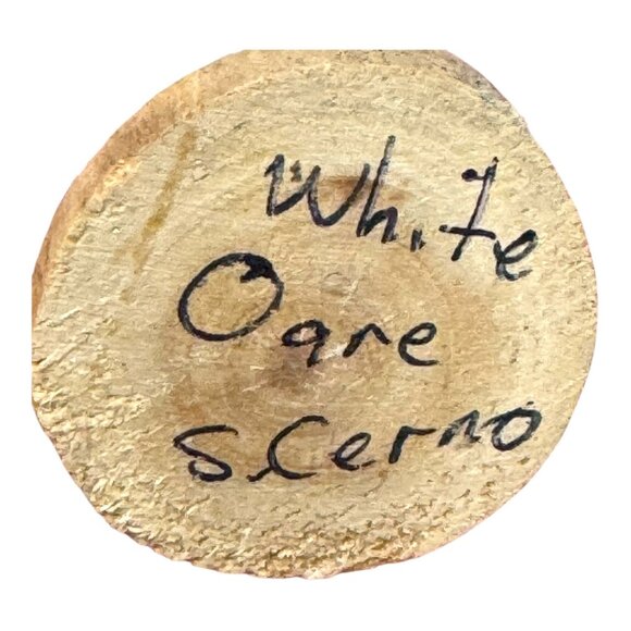 Authentic Native American White Ogre Kachina Doll Collectible Art Signed S Cerno - Picture 5 of 7